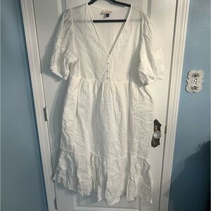 Universal Thread White Maxi Dress